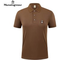 Golf summer new men's polo shirt, fashionable outdoor fishing casual breathable men's short sleeved top