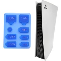 Dust plug Prevent Protective Cover Silicone Case Anti-dust USB Ports Dustproof Kit For Playstation 5 PS5 Slim Console Accessorie