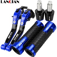 For SUZUKI GSXS GSX S 125 GSXS125 ABS 2017-2023 Motorcycle Accessories Handgrips Brake Clutch Levers Handlebar Grips Handle Ends