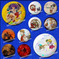 For P-Project Hail Mary Ryland Grace Rocky Pins Insignia Badge Pin Cover Emblem Round Ornament 75mm Cosplay Brooch Button