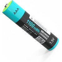 4pcs/lot ZNTER 1.5V 1100mWh AAA Rechargeable Battery USB Rechargeable Lithium Polymer Battery Fast Charging via Micro USB Cable