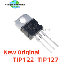 10PCS TIP122 NPN TIP127 PNP Darlington transistor TO-220 brand new original stock 100% quality