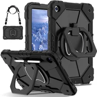 For Samsung Galaxy Tab S11 S9 S10 FE S10 Lite A9 8.7 A9 Plus A7 A 8.0 11 Inch Case Kids Silicon Armor Rugged Tablet Stand Cover