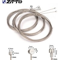 ZTTO MTB Road Bike Shift Cable Bicycle Brake Cable Handle Wire Cycling Fixed Gear Shifter line Brake Inner Cable Stainless Steel