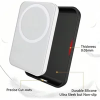 Battery Protective Case Suitable For Apple Magnetic Wireless Power Bank Protective Case, Anti Drop Magsafe External