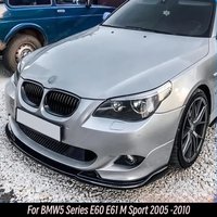 For BMW M-Sport E60 E61 523i 525i 528i 530i 535i 540i 550i 2005-2010 Car Front Bumper Splitter Lip Diffuser Spoiler Guard Tuning