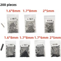 200pcs Remote Control Key Blank Fixed Pin 1.6mm 1.7mm Car Key Pins for KD Xhorse Folding Remote