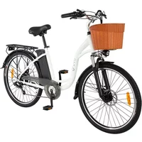 AliExpress NONE DYU C6 Electric Bike for Adults 250W Motor Woman's City Ebike 26 Inch Tire Commuter E-Bike 36V12.5AH Battery Electric Bicycle