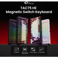 AKKO TAC75 HE Magnetic Switch Keyboard 75% Gaming Keyboards Rapid Trigger 0.005mm 8K RGB Wired Esports Custom Keyboard for Gamer image 4