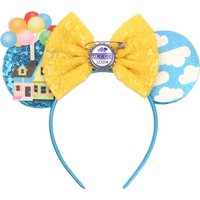 Nouveau serre-tête oreilles de souris Mickey avec nœud de 5 pouces, accessoires pour cheveux pour filles, fête, festival, cadeau, Halloween, DIY