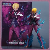 24cm One Piece Figure Sanji Anime Figures VinSmoke Sanji Figurine Devil Foot Statue Pvc Model Collection Decor Toy Birthday Gift
