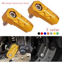 For Suzuki V-STROM VSTROM 650 800DE DL650 1000 1050 Accessories Motorcycle CNC Front Rear wheel ABS Sensor Guard Protection