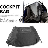 Motorcycle Cockpit Bag Luggage Storage Package Windshield Waterproof Bag Travel Bag For Ducati Desert X DesertX 2022 2023