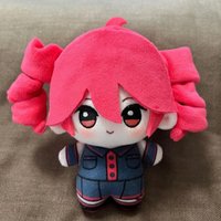 10cm Kawai Kasane Teto Plush Toys Soft Sea Star Dolls Stuffed Plushies Figure Cosplay Cartoon Birthday Christmas Gifts for Fans