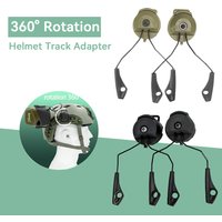 ARC OPS-CORE Helmschienen-Adapter, Headset-Halter, geeignet für Howard Impact Sport, taktische elektronische Ohrenschützer, Schieß-Headset