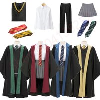 ā¤2026ā
Harrypott Hogwarts Costume Hermione Granger Cosplay Adult Wizard School Uniform Hooded Cape Cloak Robe Halloween Party Cā¤