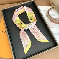 Versatile Multifunctional Women's Twill Ribbon Tie Bag Handle Ribbon Headband Hot Selling Small Scarf Hair Band Scarves Wraps