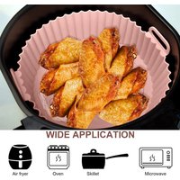 Reusable For Home and Kitchen Silicone Material Kitchens Accessories Air Fryer Paper Oven Airfryer Baking Paper Mat Bakeware Bar