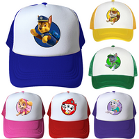 Paw Patrols Baseball Cap Boys Girls Cartoon Anime Chase Skye Print Hat Summer Athleisure Adjustable Casual Sport Trend Hats Gift