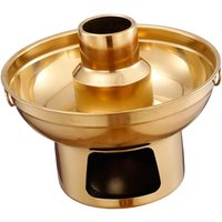Chinese Small Hot Pot Vintage Cookware Cooking Pot Picnic Old Beijing Hotpot