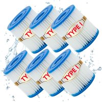 Type I Filter For Bestway, Filter Cartridge 58093, Pool Filter Flowclear 58381/58511e Hot Tub Filter Summer Waves 300/330 Gal/H
