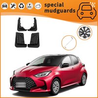 For 20-23 models of Toyota YARiS X Mudguards Fender Mudflaps Front Rear Flares Splash Guards Cover Car Accessorie
