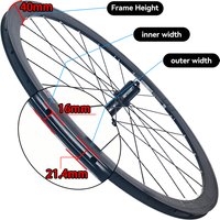 AliExpress RUJIXU 700c 36T 60T ratchet HUB Ultra-Light depth 40/50mm aluminum alloy road bicycle wheel v brake Disc brake wheel set road wheelset