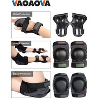 AliExpress VAOAOVA 6Pcs Kids Youth Sports Protective Gear Set Knee Elbow Wrist Pads for Roller Skates Cycling Bike Skateboard Inline Riding