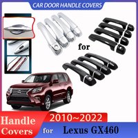 For Lexus GX460 Accessories J150 LC150 2010~2022 Car Door Handle Covers Exterior Scratch Protective Decor Rustproof Accessories