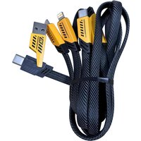 3 in1 Charging Cable Multi Usb Port Multiple Usb Charging Cord Type C Micro Charger Mobile Phone Wire For iPhone 14 13 12 Huawei