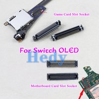 1PC Motherboard Card Slot Socket For NS Switch OLED Micro-Sd Tf Game Card Slot Connector