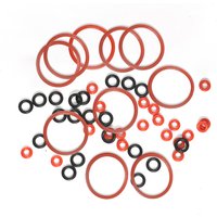 50PCS Silicone O-Ring Seals Maintenance Set Compatible With Jura C D E F S X ENA GIGA Series Coffee Machines
