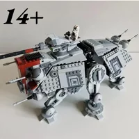 1082PCS AT-TE Building Blocks All Terrain Tactical Actuator Model Bricks Toys For Kids Birthday Christmas Gift