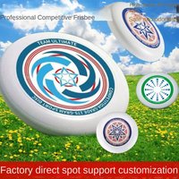 Frisbee Professional Swivel Flying Disc for Outdoor Sports Competition Adult and Kid Beach Camping Game Sports Outdoor Supplies