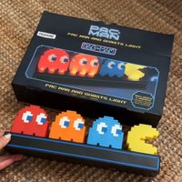 Pac-Man Pixel Ambient Light Sound Activated Music Rhythm Pickup Light Gaming Room Decor Birthday Gift Boys Noise Reduction
