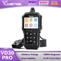 VDIAGTOOL VD30Pro OBD2 Scanner Car Diagnostic Tool Check Engine Battery Voltage TestingCode Reader I/M Readiness for OBDII Cars