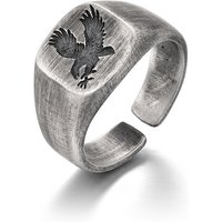 Buyee 925 Sterling Silver Unique Ring Finger Cute Eagle Sweet Open Ring for Women Men Fashion Fine Jewelry Circle with Box