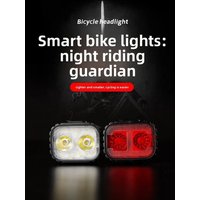 AliExpress OFFBONDAGE Bicycle Front Rear Light Rechargeable Cycling Taillight MTB Bike Headlight Waterproof USB LED Lamp Set Bike Lantern Accessories