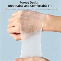 New 200pcs Cotton Pads Portable Makeup Removal Cotton Pads Face Pad Breathable Mask Paper HZM05