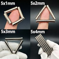 5x1 5x2 5x3 5x4mm Magnet Small Round Shape Neodymium Magnet 5mm Accessory 50-500pcs N35 NdfeB Permanent Magnetic Imanes