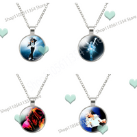 Michael Jackson bracelet pendant necklaceparty, Men Women Fashion Necklaces Fans Souvenir Best Friends Gifts