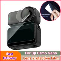 For DJI Osmo Nano Lens Protective Film Camera Anti-scratch Tempered Film HD Protective Film Anti-Scratch Soft Protective Cover