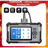 TOPDON AD500 Car Diagnostic Tools OBD2 Scanner Engine/ABS/SRS/Transmission Automotive Tool OBD2 Code Reader Free Update