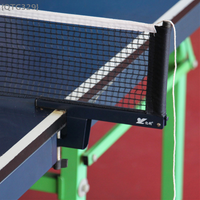 【Ja】Quick Setup Ping Pong Net Rack - Standard Clip-on Type Kit with Mesh & Accessories, Professional Equipment