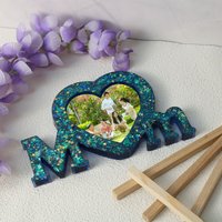 Letter Mm Epoxy Resin Silicone Mold Diy Mother'S Day Valentine'S Day Gift Home Crafts, Flipping Molds, Decoration Making Tools