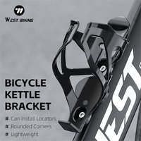 WEST BIKING Bicycle Kettle Bracket PC High Toughness Ultralight Cycling Bottle Holder With AirTag MTB Road Bike Accessories