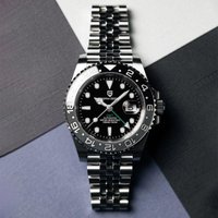 206 PAGANI DESIGN New PD-1662 V5 Men Mechanical Watches Luxury Ceramic Bezel Automatic Watch 100M Waterproof GMT Watch for Men