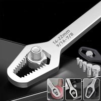 AliExpress 3-17mm Universal Torx Wrench Self-tightening Adjustable Glasses Wrench Board Double-head Torx Spanner Hand Tools for Factory
