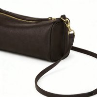 Donna-in Full Grained Calfskin Handbag for Women Real Leather with Shoulder Strap