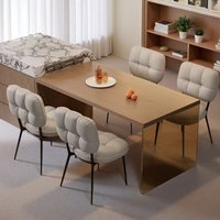 Comfortable Elegant Dining Chairs Waiting Room Adult Lounge Accent Dining Chair Kitchen Relaxing Single Dining Room Furniture